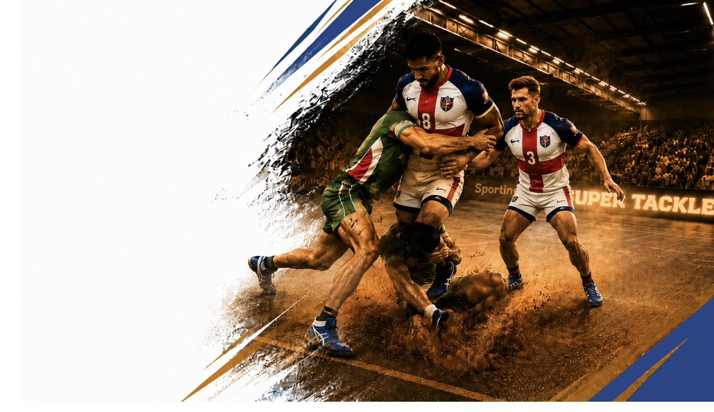 Home MPKL players in a raid at Twickenham